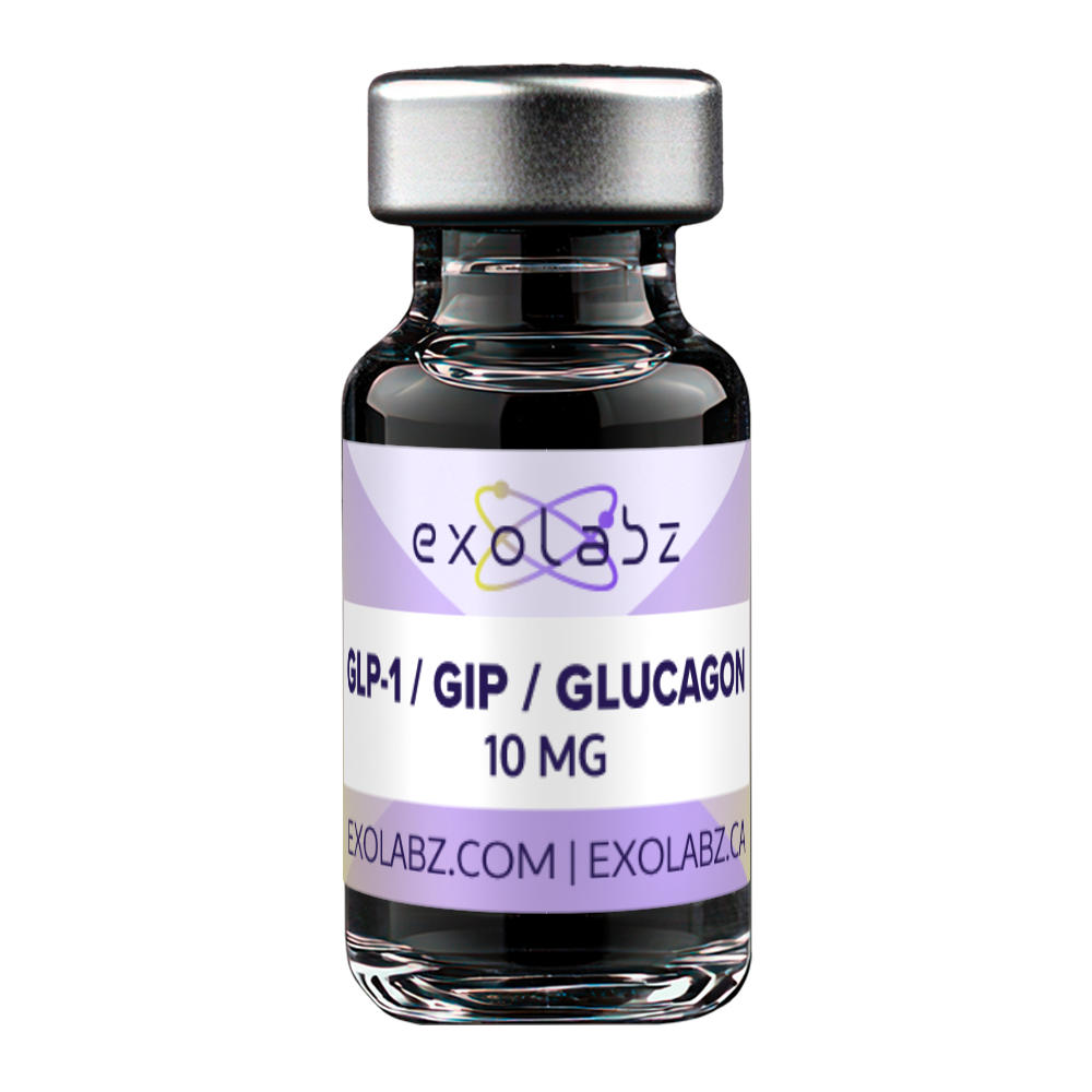 GLP-1/GIP/GLUCAGON Peptide 10mg | Metabolic & Triple-Receptor Research Peptide ExoLabz Canada GLP-1/GIP/GLUCAGON Peptide 10mg | Metabolic & Triple-Receptor Research Peptide ExoLabz Canada
