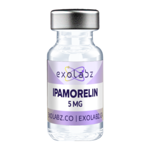 IPAMORELIN 5mg research peptide vial - ExoLabz Canada