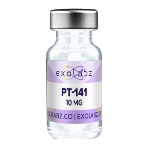 PT-141 10mg research peptide vial - ExoLabz Canada