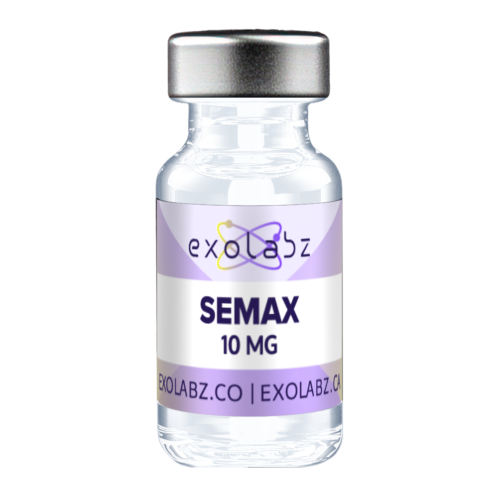 SEMAX 10mg research peptide vial - ExoLabz Canada