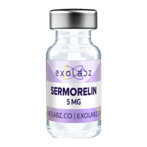 SERMORELIN 5mg research peptide vial - ExoLabz Canada