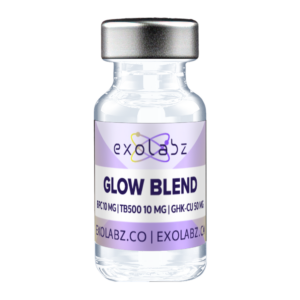 GLOW 70mg research peptide vial - ExoLabz Canada