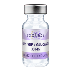 GLP-1/GIP/GLUCAGON 30mg research peptide vial - ExoLabz Canada