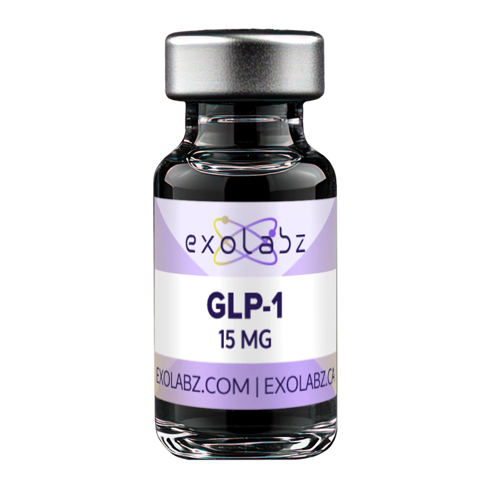 GLP-1 15mg research peptide vial - ExoLabz Canada